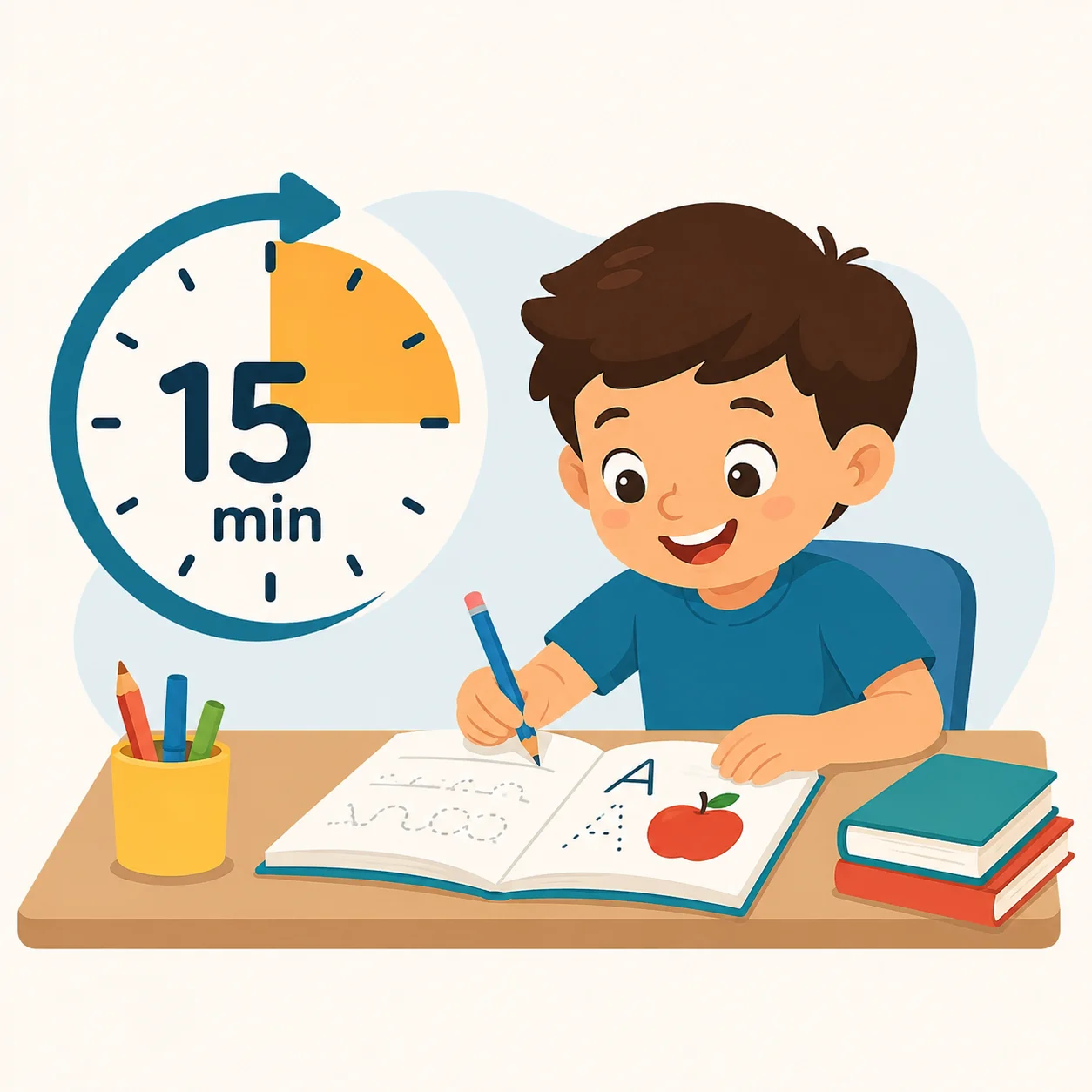 Apenas 15 minutos por dia